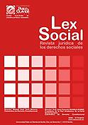 Imagen de portada de la revista Lex social