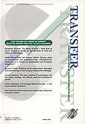 Imagen de portada de la revista Transfer