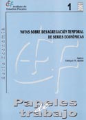 Imagen de portada de la revista Papeles de trabajo del Instituto de Estudios Fiscales. Serie economía