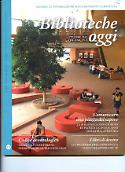 Imagen de portada de la revista Biblioteche oggi
