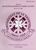 Imagen de portada de la revista Revista investigaciones en educación