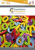 Imagen de portada de la revista Cuestiones pedagógicas