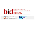Imagen de portada de la revista BiD