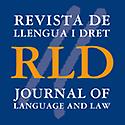 Imagen de portada de la revista Revista de llengua i dret