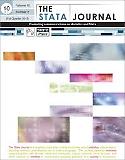 Imagen de portada de la revista The Stata journal