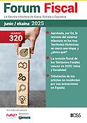 Imagen de portada de la revista Forum fiscal