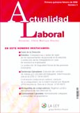 Imagen de portada de la revista Actualidad laboral