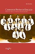 Imagen de portada de la revista Cadernos de História da Educaçao
