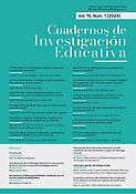 Imagen de portada de la revista Cuadernos de Investigación Educativa
