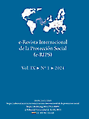 Imagen de portada de la revista e-Revista Internacional de la Protección Social (e-RIPS)