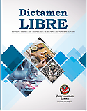 Imagen de portada de la revista Dictamen Libre