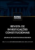 Imagen de portada de la revista Revista de Investigações Constitucionais