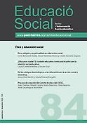 Imagen de portada de la revista Educació social