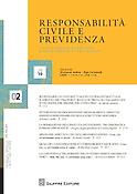 Imagen de portada de la revista Responsabilitá civile e previdenza