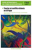 Imagen de portada de la revista Revue internationale des études du développement