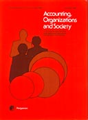 Imagen de portada de la revista Accounting, organizations and society