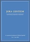 Imagen de portada de la revista Jura Gentium