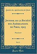 Imagen de portada de la revista Journal de la Societé des Americanistes