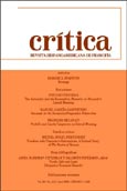 Imagen de portada de la revista Crítica