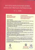 Imagen de portada de la revista Revista Reflexiones sobre derecho privado patrimonial