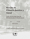 Imagen de portada de la revista Revista de Filosofía Jurídica y Social