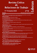 Imagen de portada de la revista Revista crítica de relaciones de trabajo, Laborum