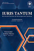 Imagen de portada de la revista Iuris Tantum