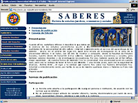 Imagen de portada de la revista Saberes