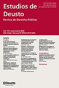 Imagen de portada de la revista Estudios de Deusto