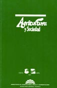 Imagen de portada de la revista Agricultura y sociedad