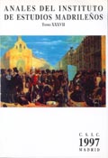 Imagen de portada de la revista Anales del Instituto de Estudios Madrileños