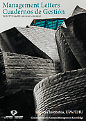 Imagen de portada de la revista Management Letters / Cuadernos de Gestión