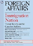 Imagen de portada de la revista Foreign Affairs