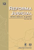 Imagen de portada de la revista Reforma Judicial