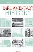 Imagen de portada de la revista Parliamentary history
