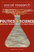 Imagen de portada de la revista Social research