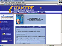 Imagen de portada de la revista Educere