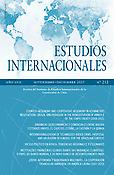 Imagen de portada de la revista Estudios internacionales