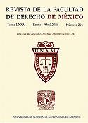 Imagen de portada de la revista Revista de la Facultad de Derecho de México