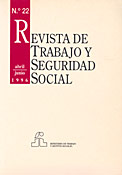 Imagen de portada de la revista Revista de trabajo y Seguridad Social