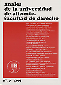 Imagen de portada de la revista Anales de la Universidad de Alicante