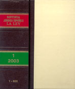 Imagen de portada de la revista La Ley