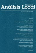 Imagen de portada de la revista Análisis local