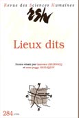 Imagen de portada de la revista Revue des sciences humaines